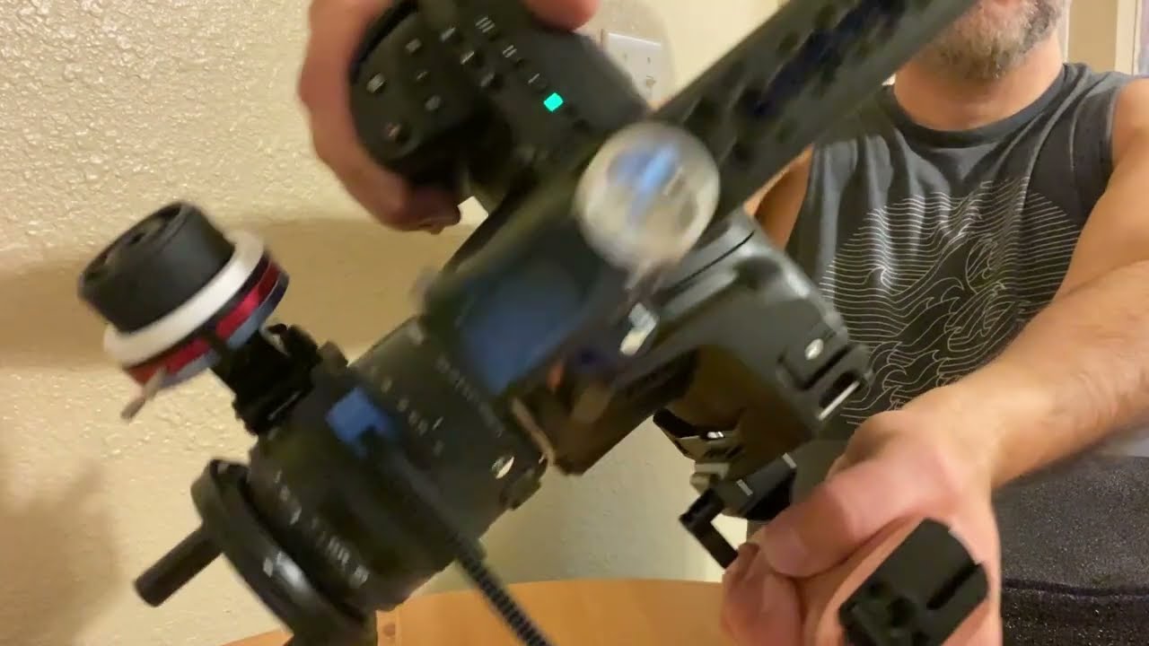 Rigging the BMCCP 6k Pro (Opening boxes)