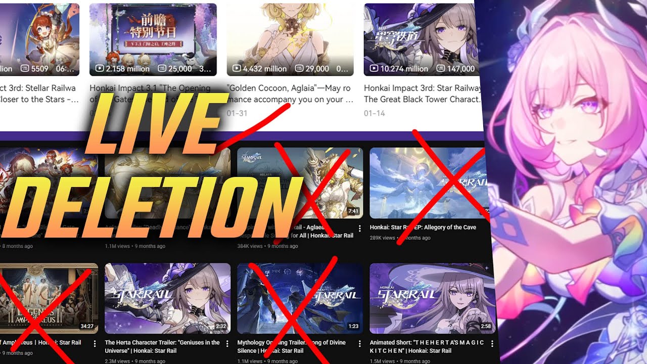 MIHOYO IS DELETING AMPHOREUS LIVE ON STREAM