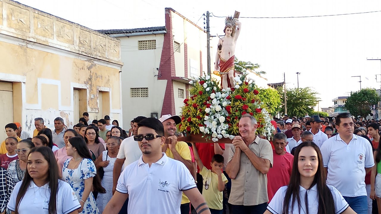 Encerramento da  Procissão de São Sebastião