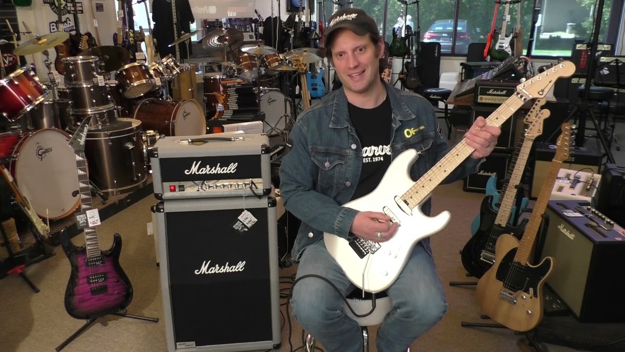 Charvel Pro-Mod San Dimas HSS Platinum Pearl: Modern Muscle Meets Classic Style - Key Note Guitar