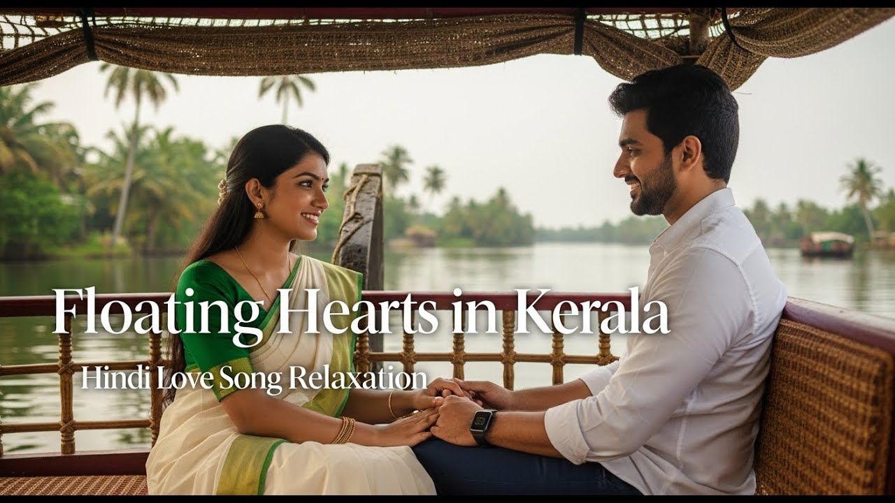 Relaxing Hindi Love Music 💕 | Floating Hearts in Kerala