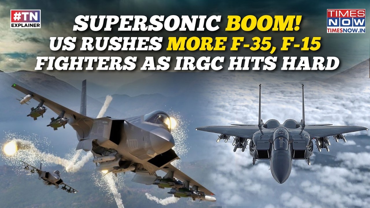 Iran War: US Rushes More F-15, F-35 Fighters As IRGC Hits Hard| Op Epic Fury Unleashes Pandora's Box