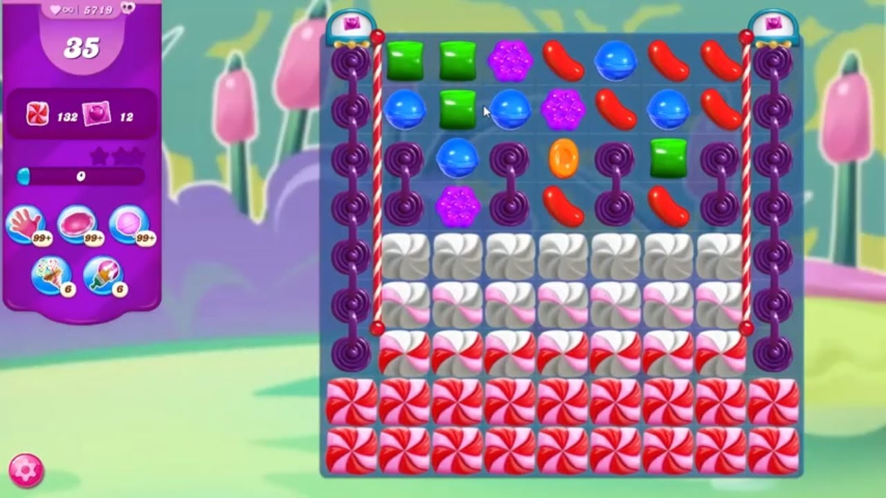 Candy Crush Saga LEVEL 5719 NO BOOSTERS