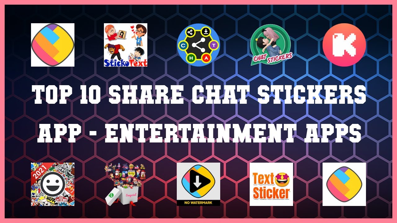 Top 10 Share Chat Stickers App Android Apps
