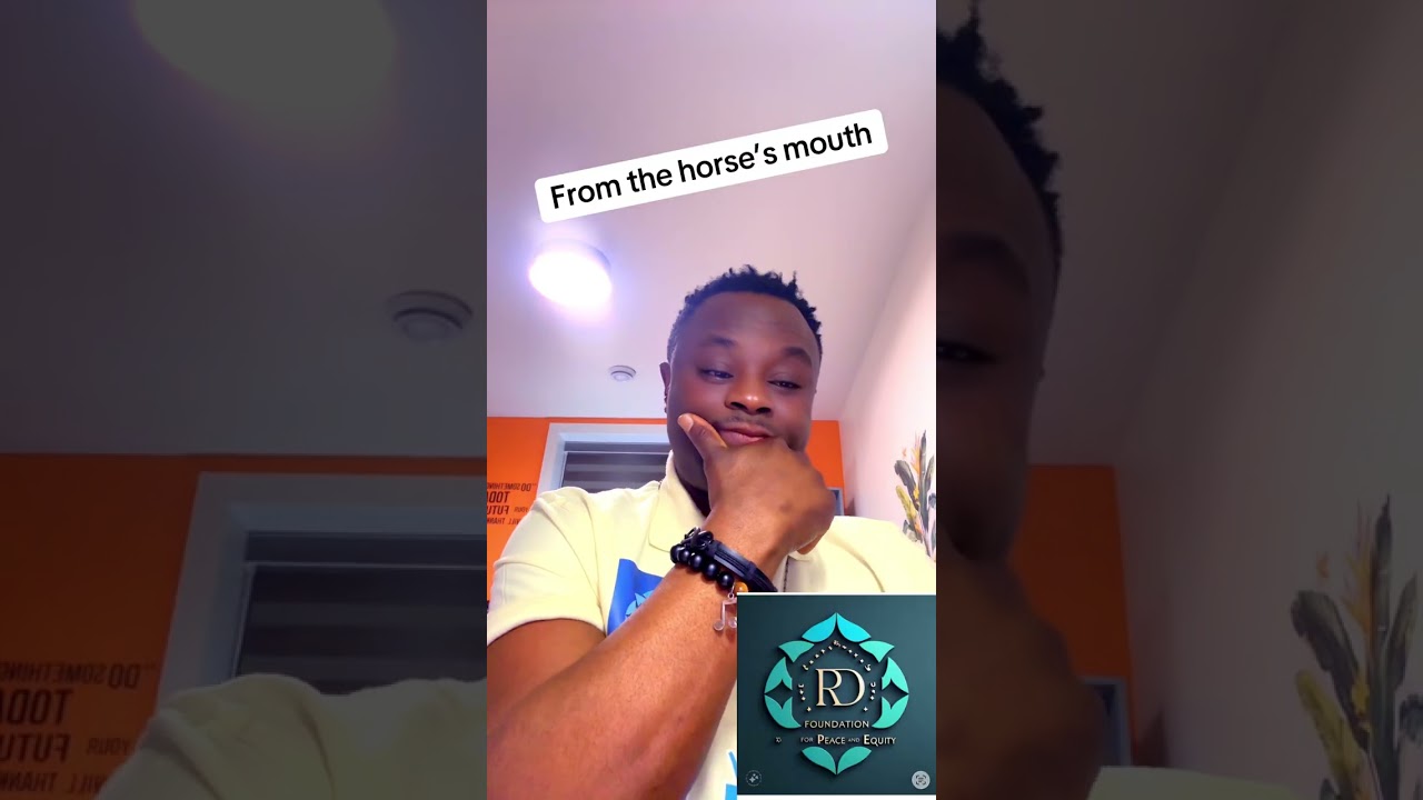 From the horse’s mouth