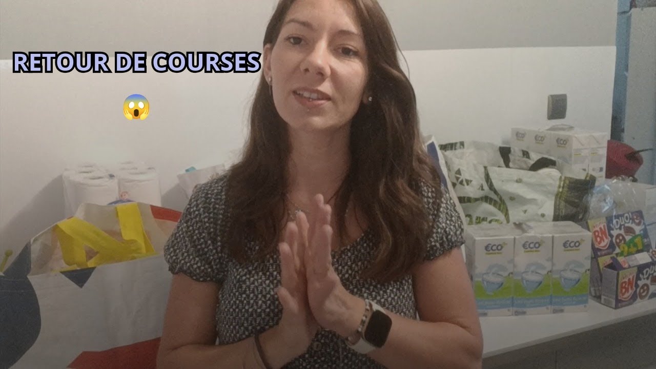 ✨ Retour de courses 😱 Leclerc et cora ✨