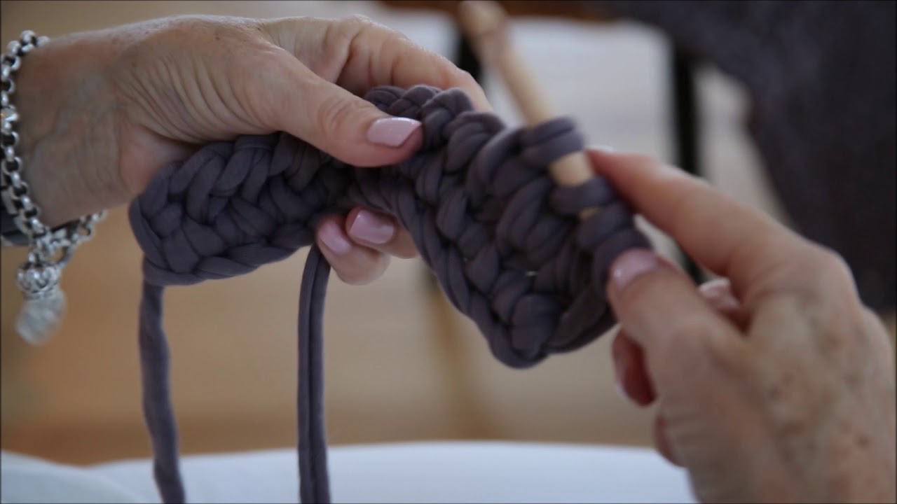 Crochet con Totora - Punto Tunecino
