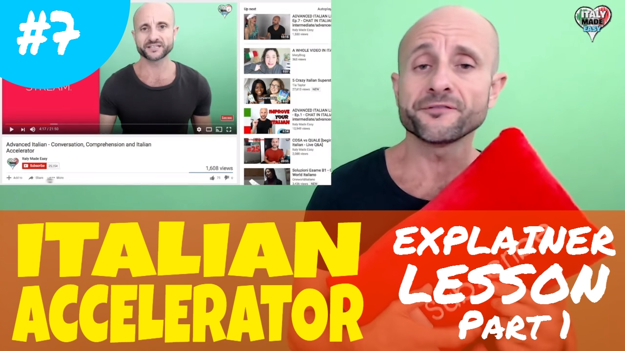 Italian Accelerator REVIEW - Episode 7 (Part 1) | Learn Conversational Italian Words and Phrases