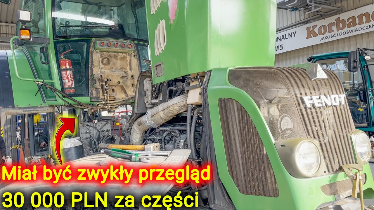 За запчасти 30 000 злотых 👉 И это должна была быть простая проверка