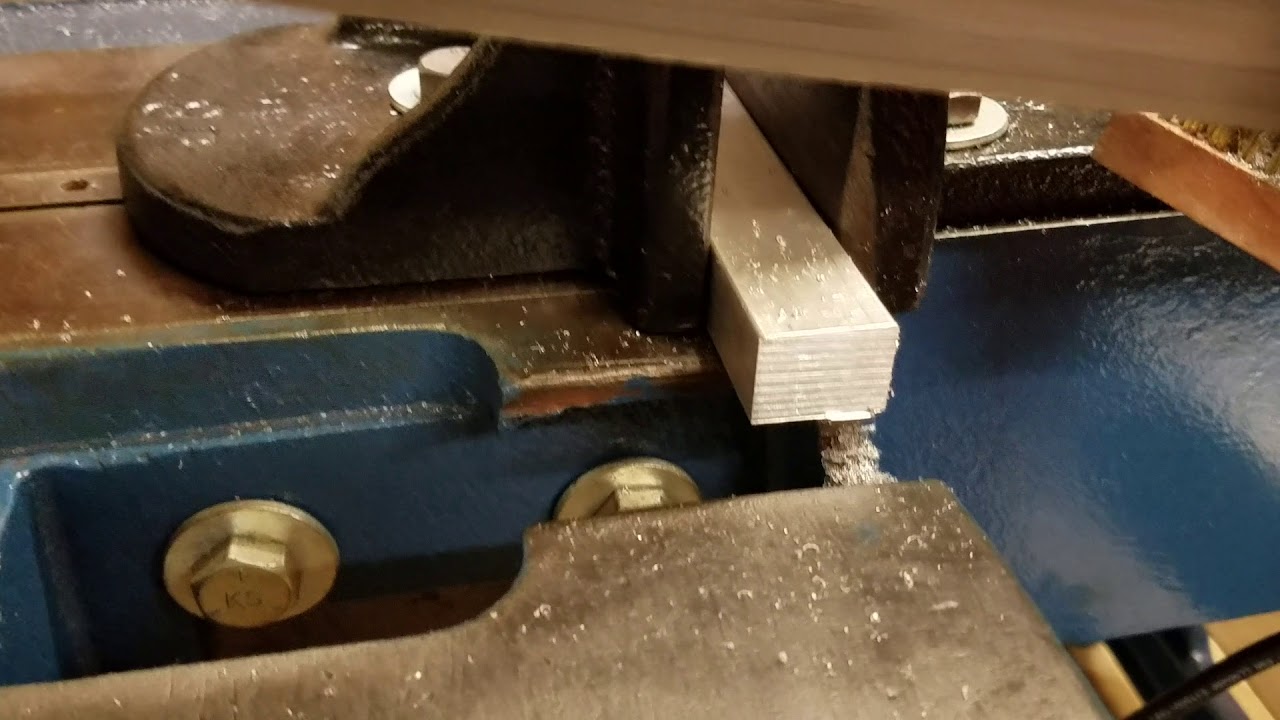 Kysor Johnson Band Saw Test Cut