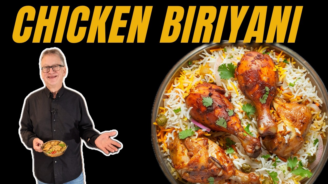 Hoe maak je Indiase Chicken Biriyani? (kip met rijst recept)