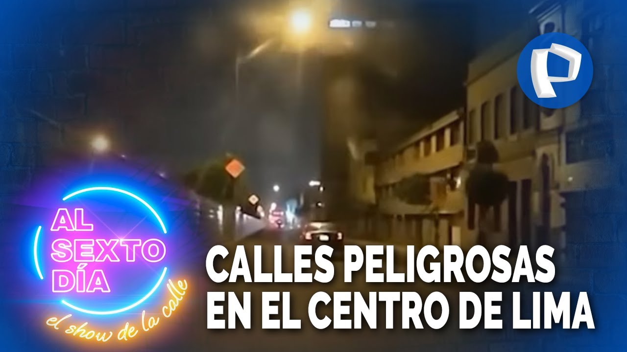 Las calles olvidadas cerca a Palacio de Gobierno: Abandono y peligro a pasos de la sede del poder