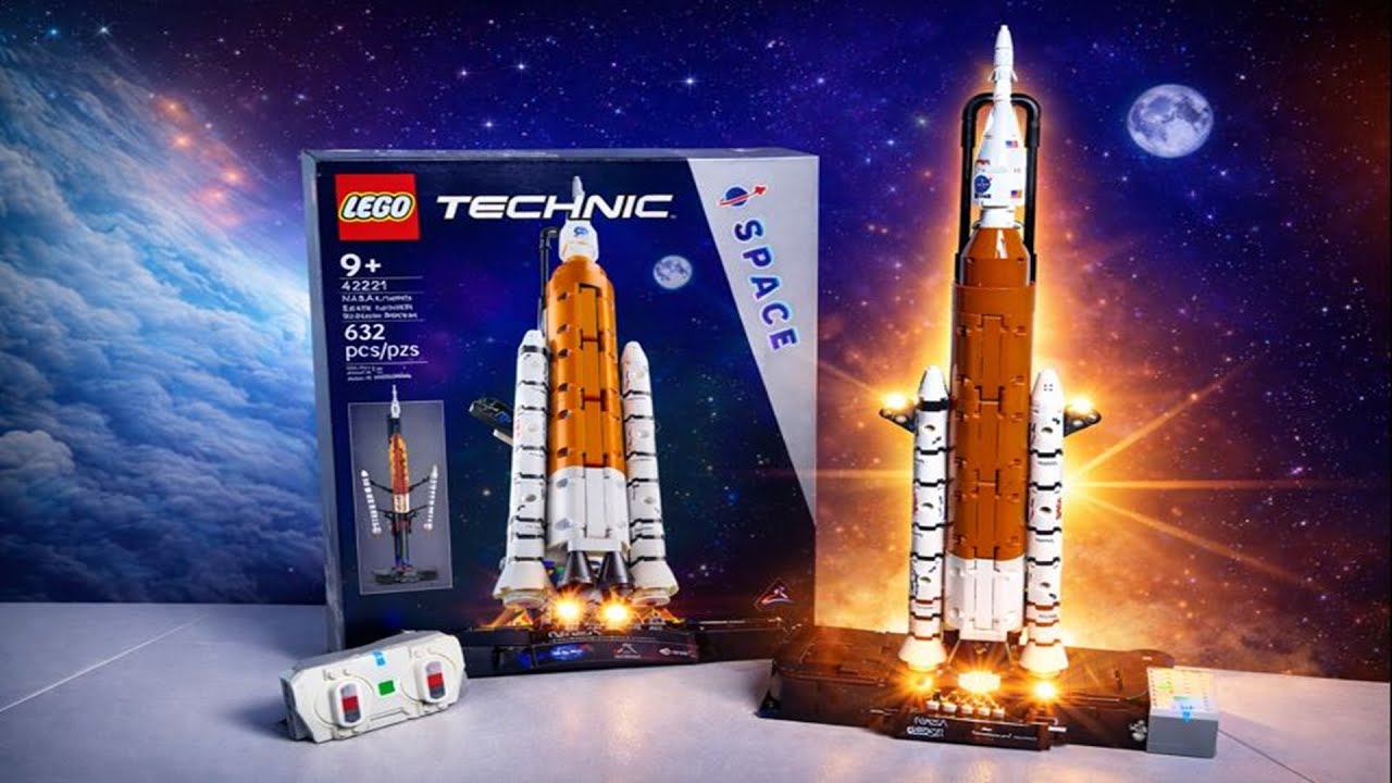 Jak zbudować, zmotoryzować i oświetlić rakietę nośną NASA Artemis Space Launch System z zestawu L...