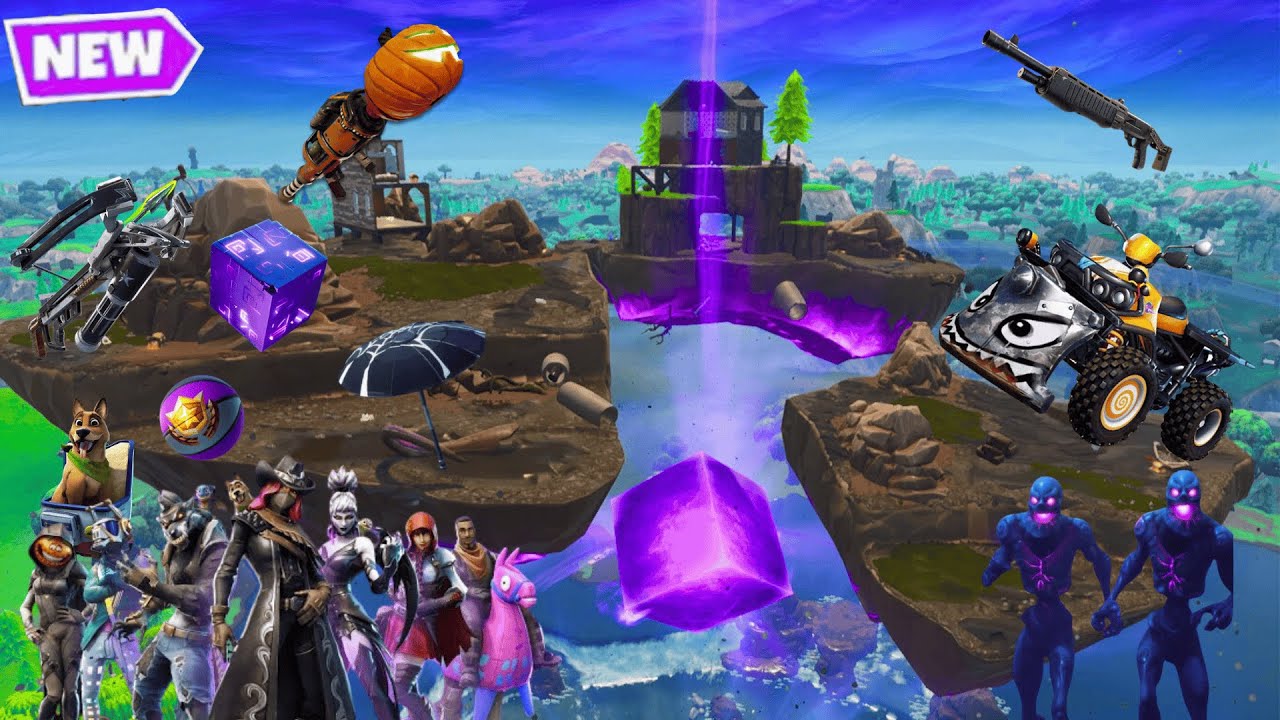 Fortnite Chapter 1 Season 6 Wolf Gameplay ( Leaky Lake )