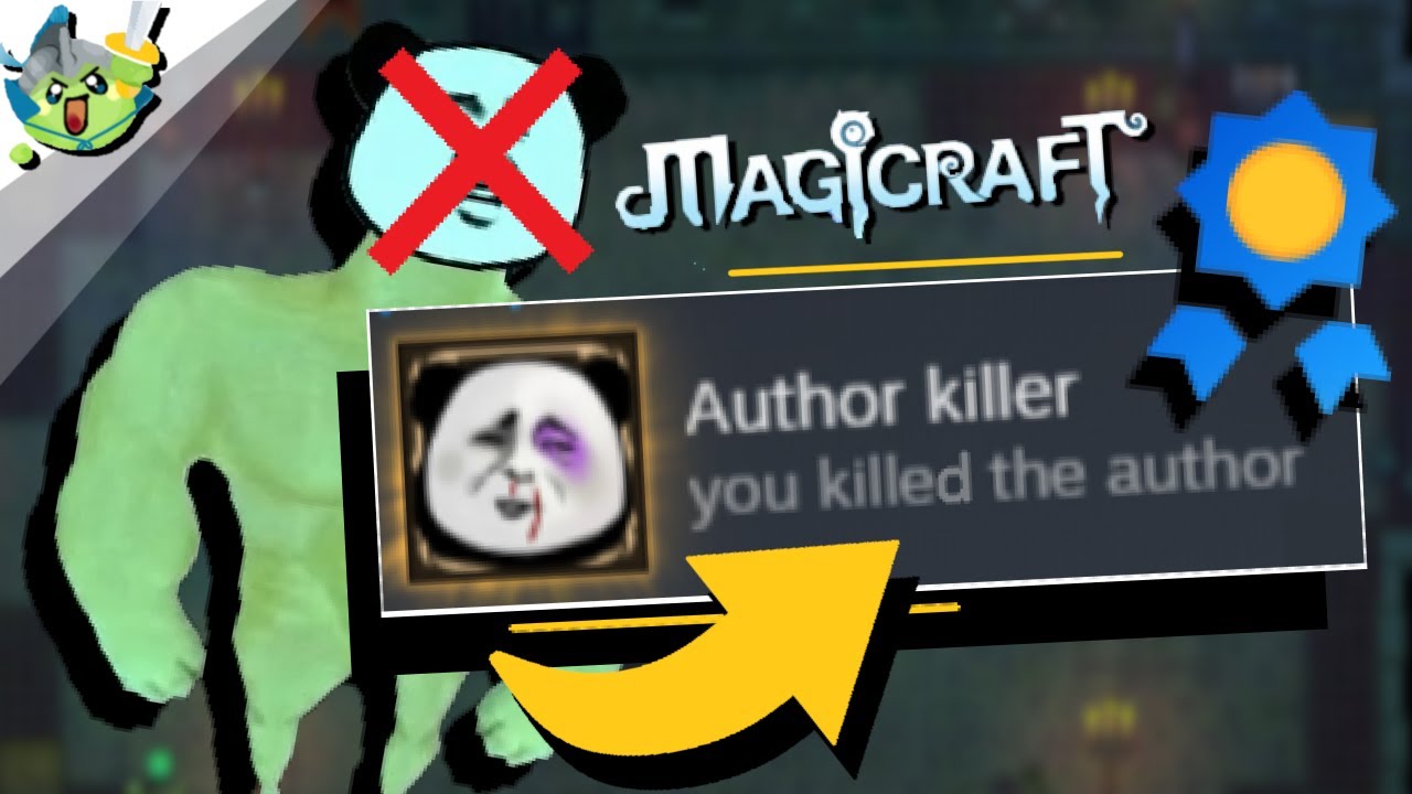I KILLED THE AUTHOR IN MAGICRAFT !! (Magicraft Gameplay)