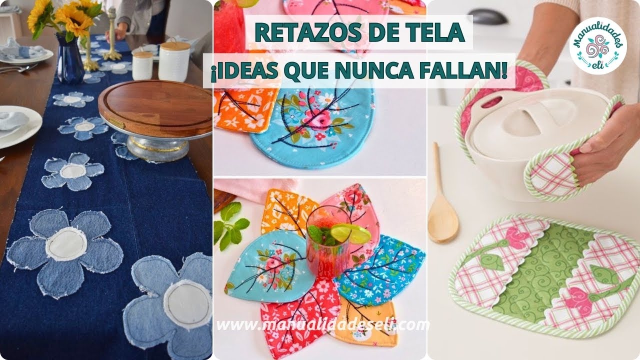 ¡Esto No Es Un Juego! Mira Aquí Cómo Aprovechar Los Retazos De Tela