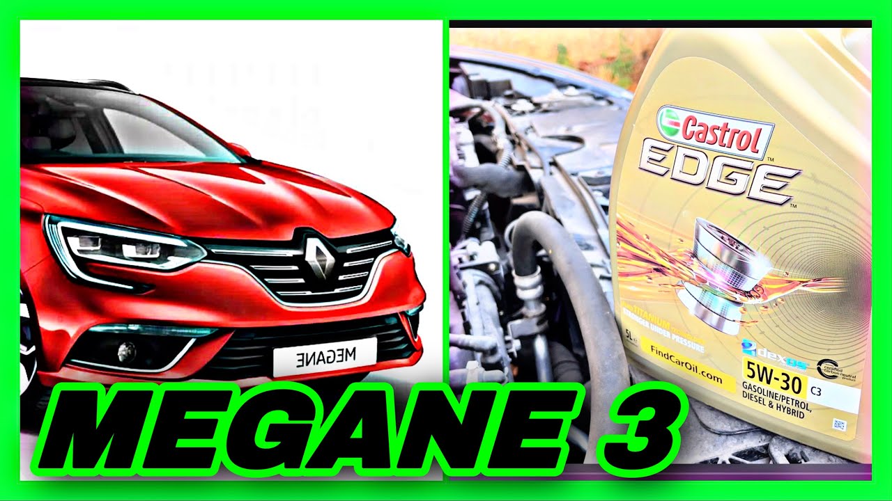 CAMBIO ACEITE y FILTRO DE ACEITE RENAULT megane 3