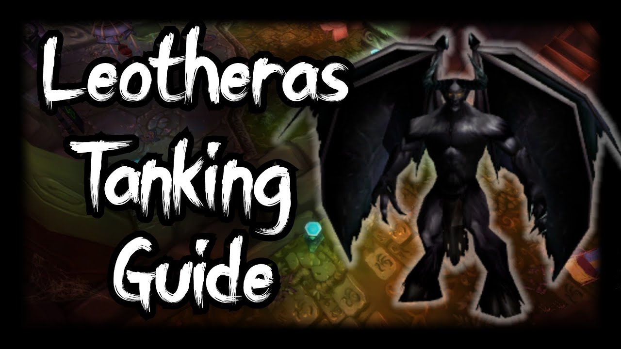 TBC Classic  - Warlock Tanking Guide - How to Tank Leotheras as a Warlock