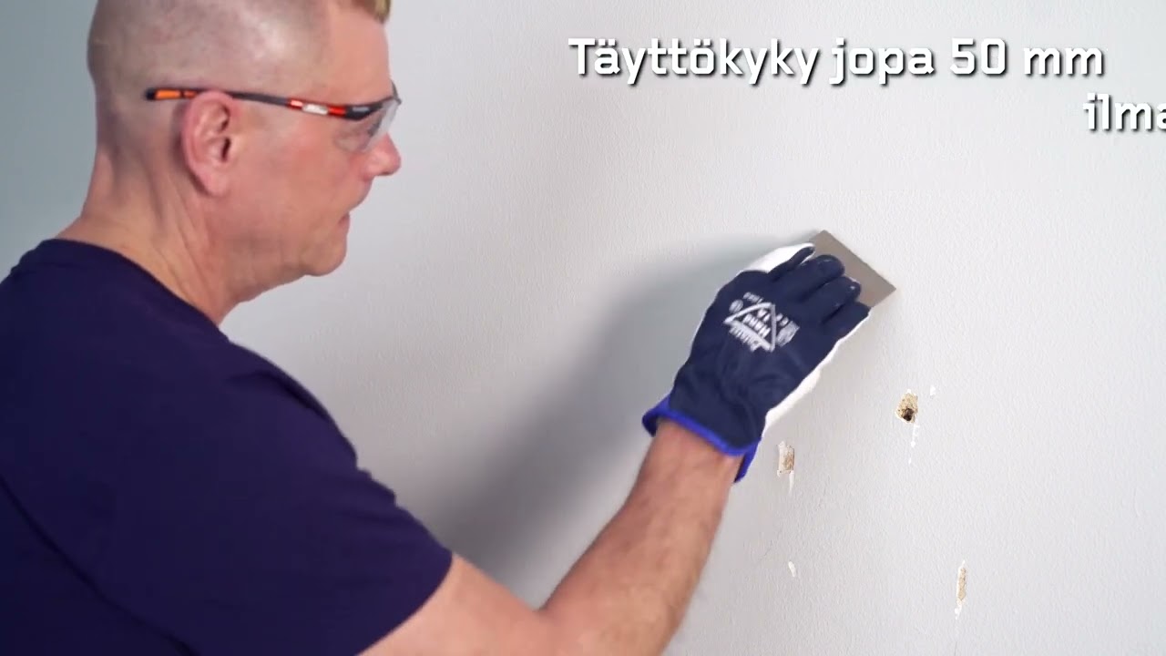 Sein&auml;n kolojen ja reikien paikkaaminen