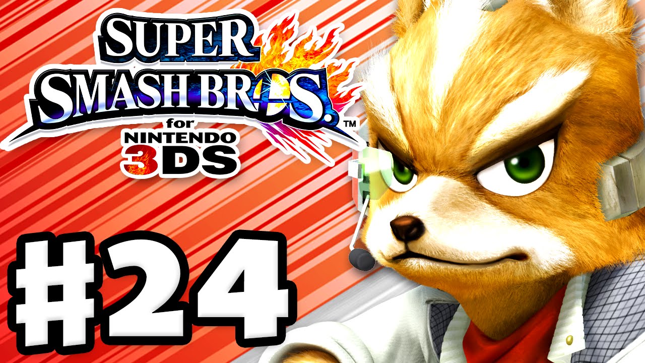 Super Smash Bros. 3DS - Gameplay Walkthrough Part 24 - Fox (Nintendo 3DS Gameplay)