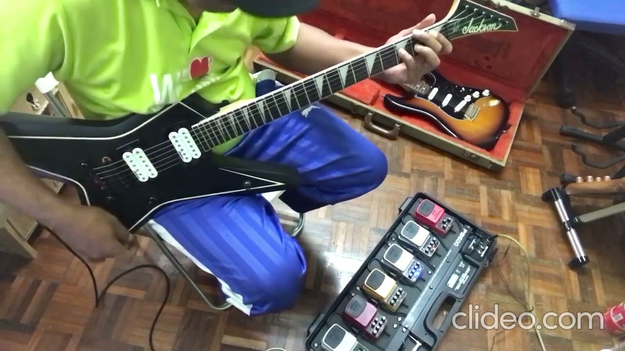 Kau Salju Cintaku - GRAVITY (guitar intro / solo cover) Ozzy Putrajaya Jackson Gus G