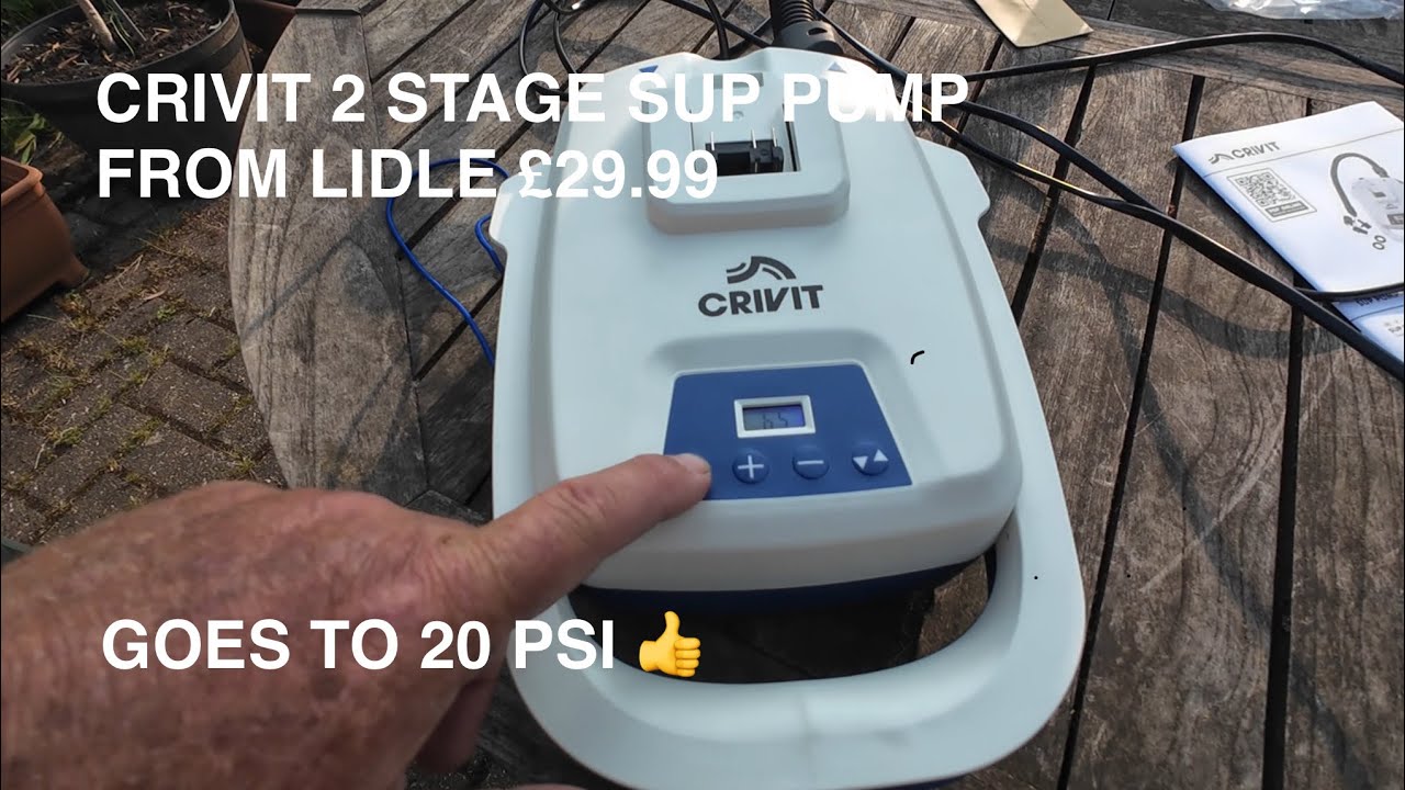 CRIVIT 2 Stage SUP or Boat Pump from Lidl incredible for £29.99