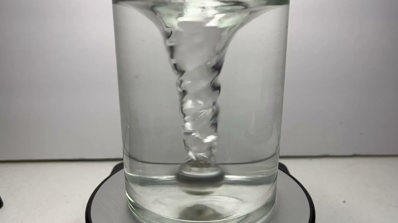 9 short experiments with WATER TORNADO VORTEX whirlpool #satisfying #science #experiment