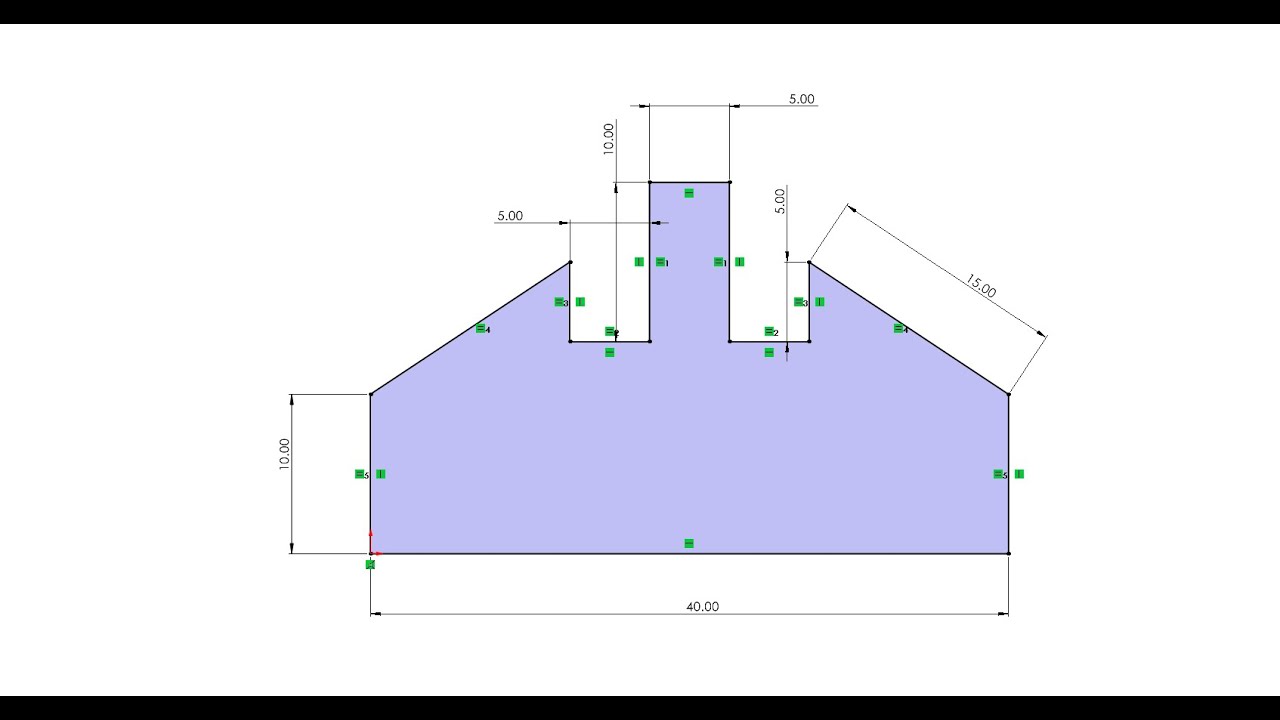 Basic 2D Drawing Lesson 10 ।। SolidWorks Tutorials।। Bangla Tutorial