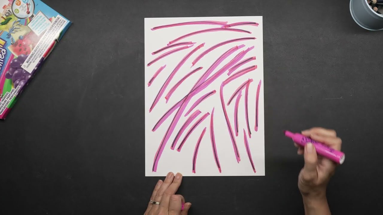 Shooting Star Scribbles | Energetic Cosmic Drawing Warm-Up for Focus & Reset