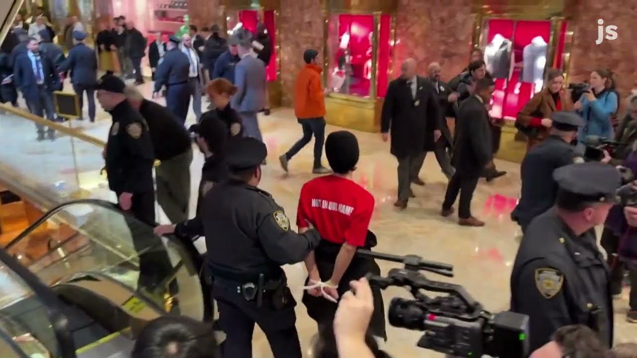Trump Tower protest: See arrests of Mahmoud Khalil advocates critical of Israel's Palestine policies
