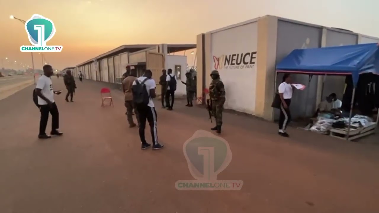 GAF Recruitment Reopens in Accra &mdash; Hundreds Turn Up at El-Wak Stadium | Channel One News