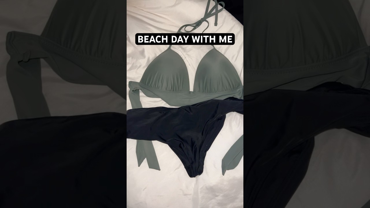 Beach Day #shorts #grwm #summer #beachvibesonly