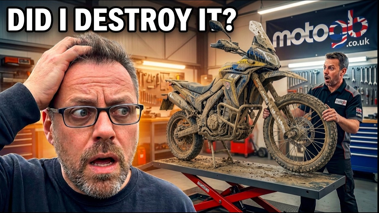 MotoGB разбирает мой Voge 300 Rally после 5000 суровых миль