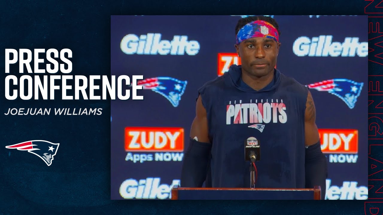 Joejuan Williams Knew He Wanted to Play in the NFL Since He Was 5 | Press Conference