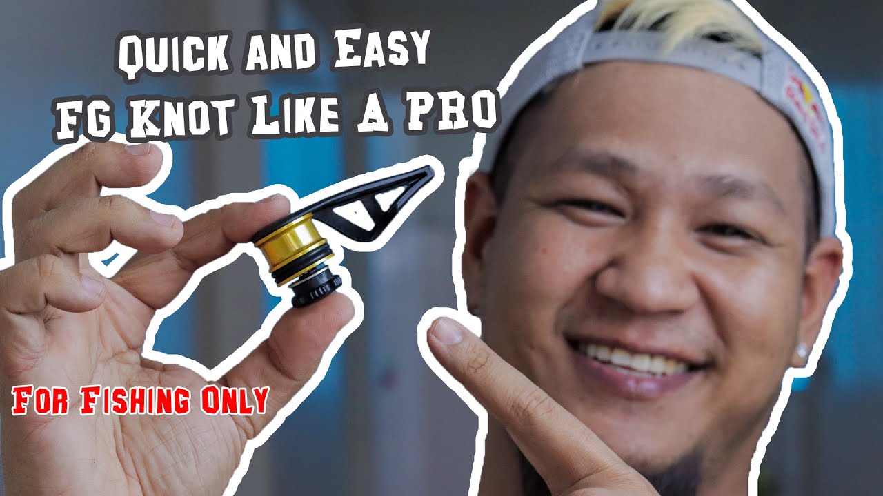 Quick and Clean Way To Tie FG Fishing Knot | Equipment Explained