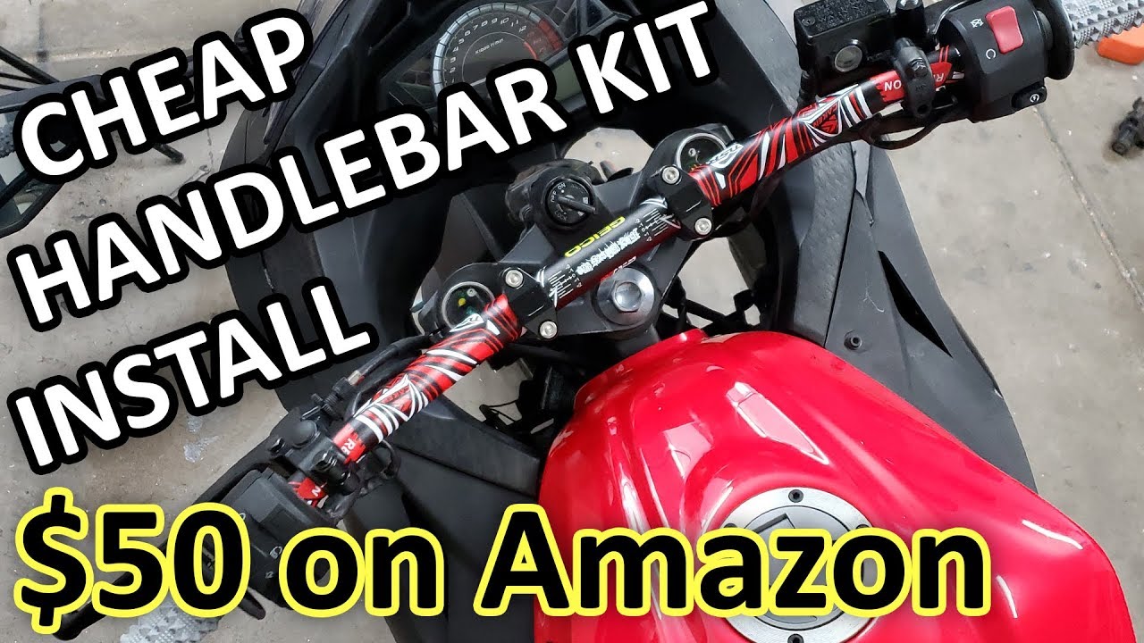 Dirt Bike Handlebars On Street Bike - Ninja 300 Handlebar Replacement