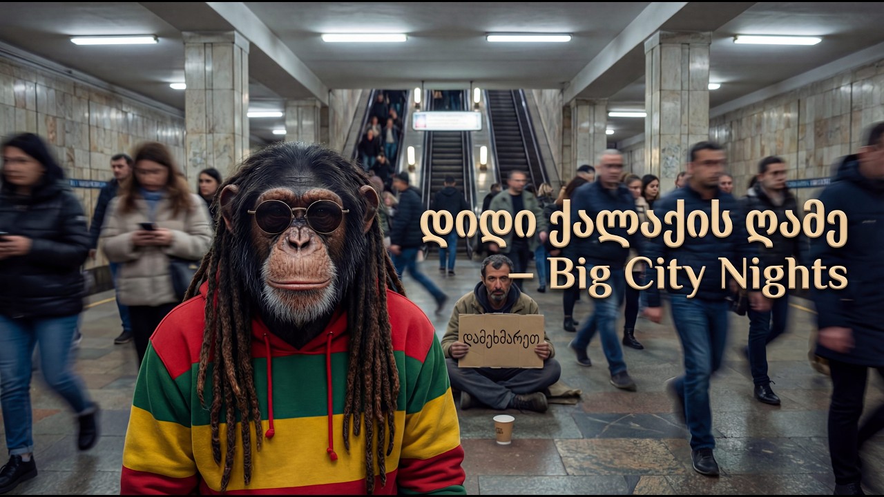 Remix Monkey Beats-დიდი ქალაქის ღამე — Big City Nights