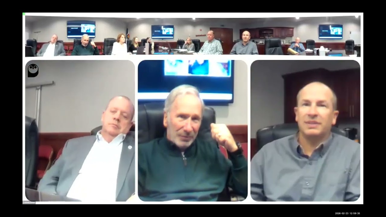 Weber County Commission Work Session Meeting 02 23 26