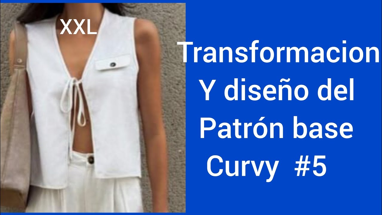 Transforma el patrón base en un diseño distinto Curvy #5
