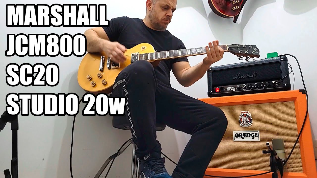 Marshall JCM800 Studio Sc20 - Timbre Magnifico!!!!