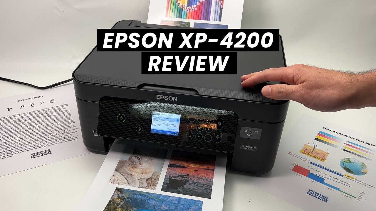 ОБЗОР принтера Epson Expression Home XP-4200
