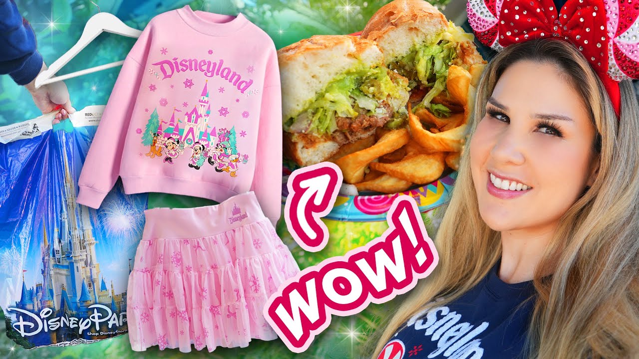 Покупки со мной! Приобретаем товары Disney (плюс милые новинки!) + ЛУЧШЕЕ праздничное меню в Disn...