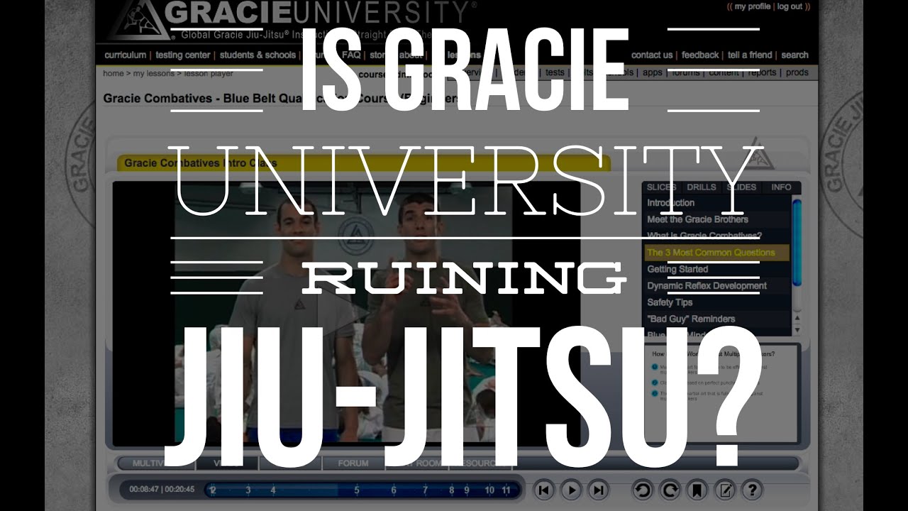 Is Gracie University Ruining Jiu-Jitsu?