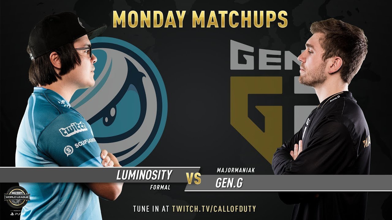 Luminosity vs Gen.G | CWL Pro League 2019 | Division A | Week 2 | Day 1