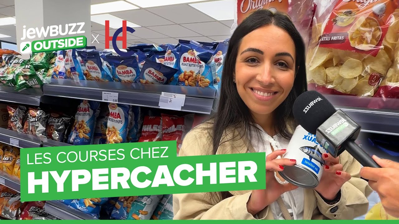 ON PAIE TES COURSES chez HYPERCACHER - jewbuzz outside