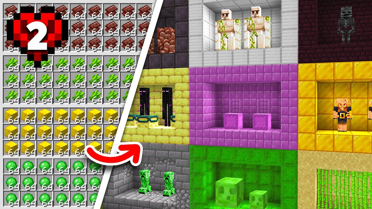 J'ai CONSTRUIT les MEILLEURES Usines dans Minecraft hardcore..