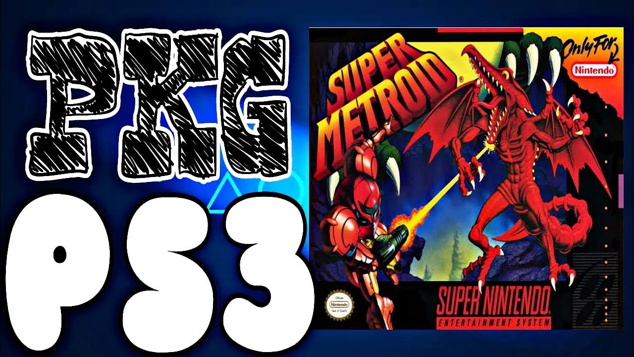 super metroid, PS3, PKG, 2023