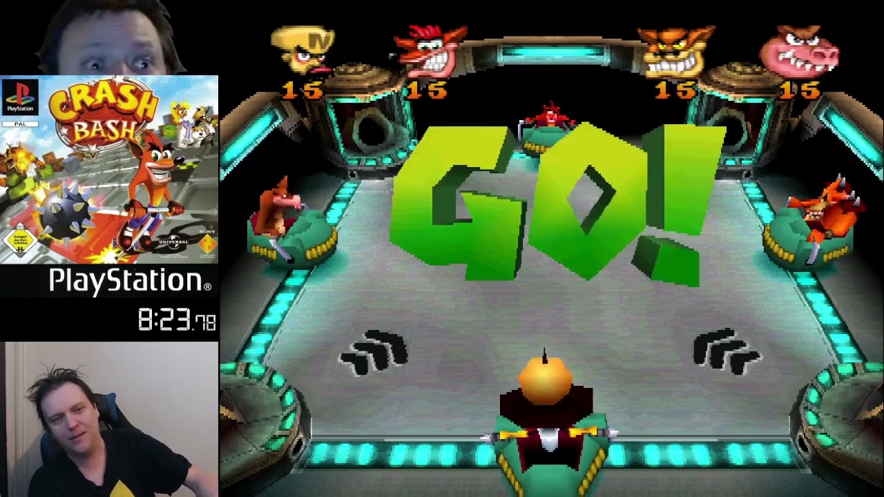 #112 Crash Bash (PS1) | Retkun PS1koosi