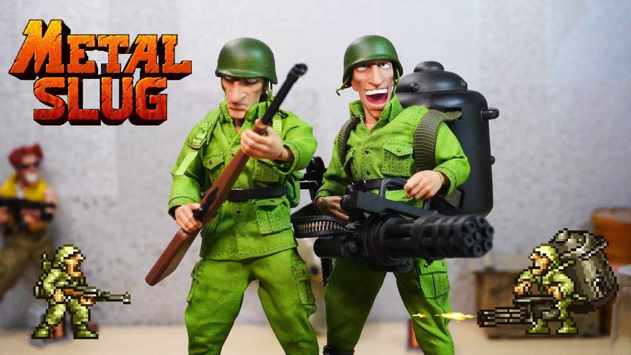[Unboxing] Metal Slug 3 Rebel Soldier (Deluxe set) Tunshi Studio - 1:12 scale action figure