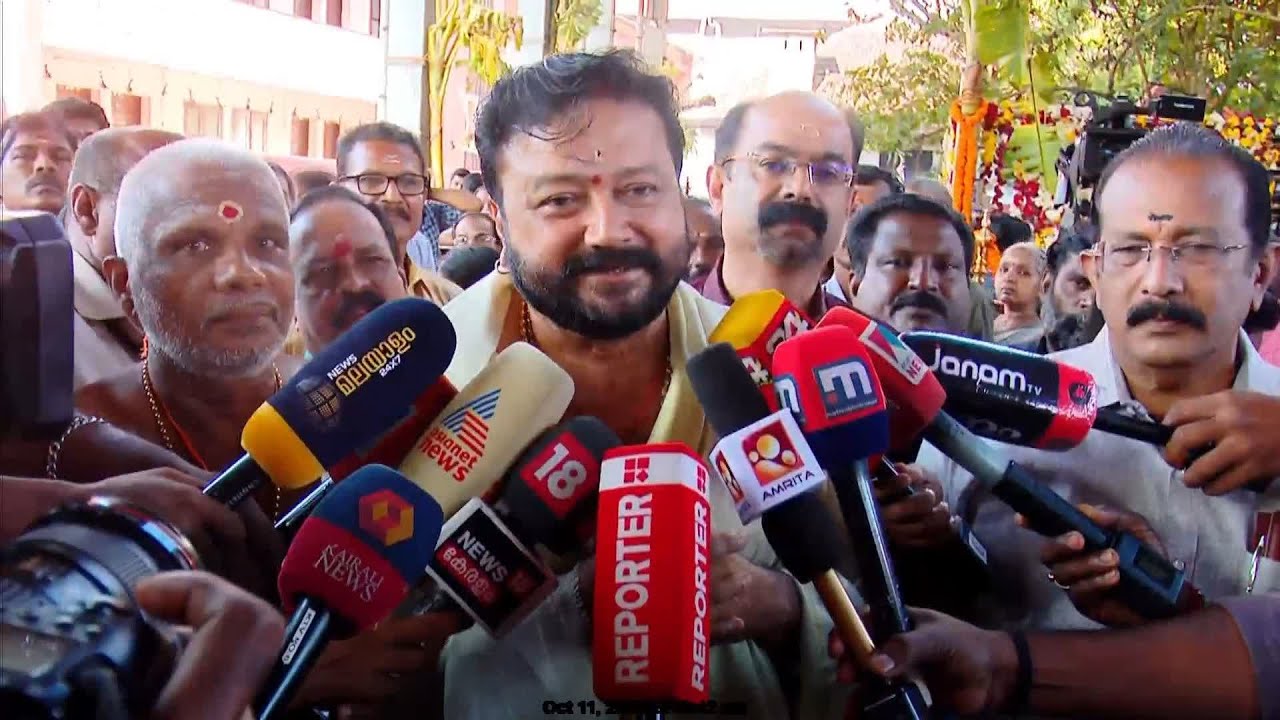 'ചോറ്റാനിക്കര ക്ഷേത്രത്തിൽ എത്തുമ്പോൾ പ്രത്യേക ഊർജം'; പവിഴമല്ലിത്തറയിൽ കൊട്ടിക്കയറാൻ ജയറാം